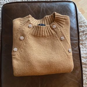 J. Crew Nylon and Wool Sweater - Size M